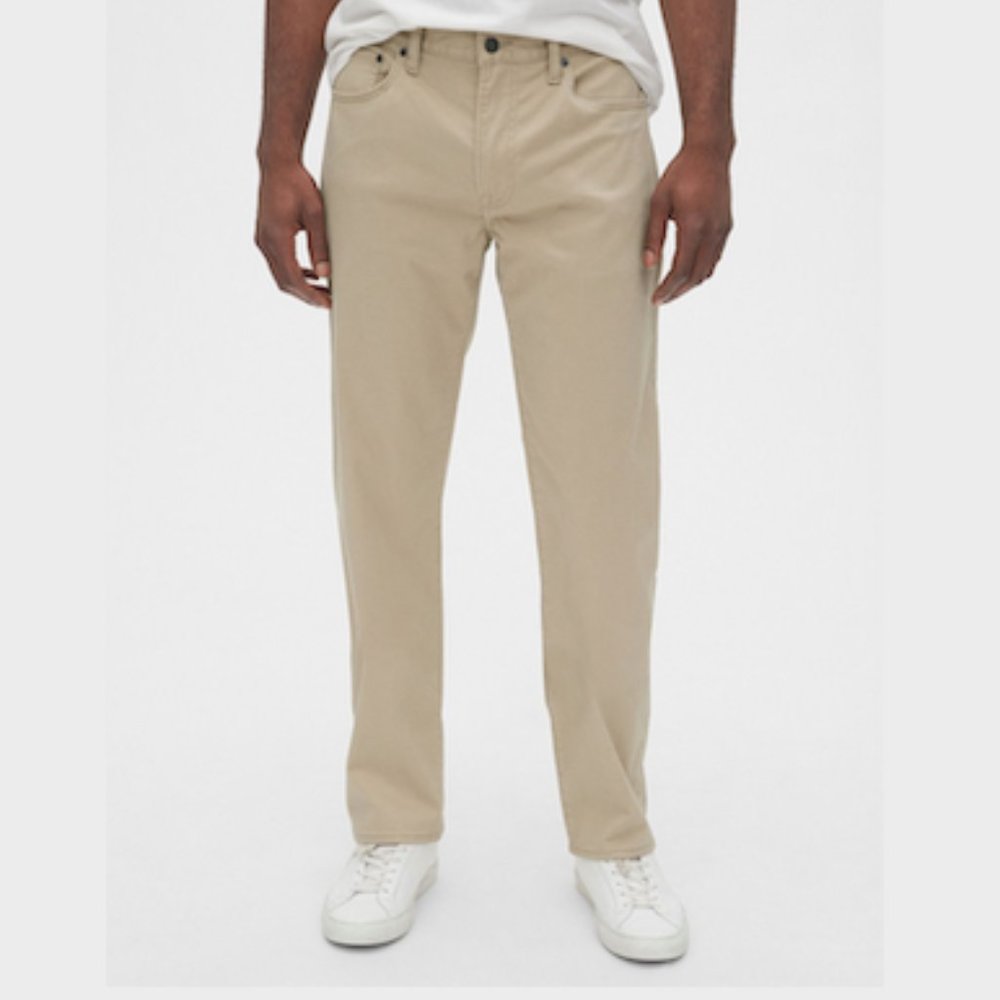 Gap Khaki Straight Leg Pants
